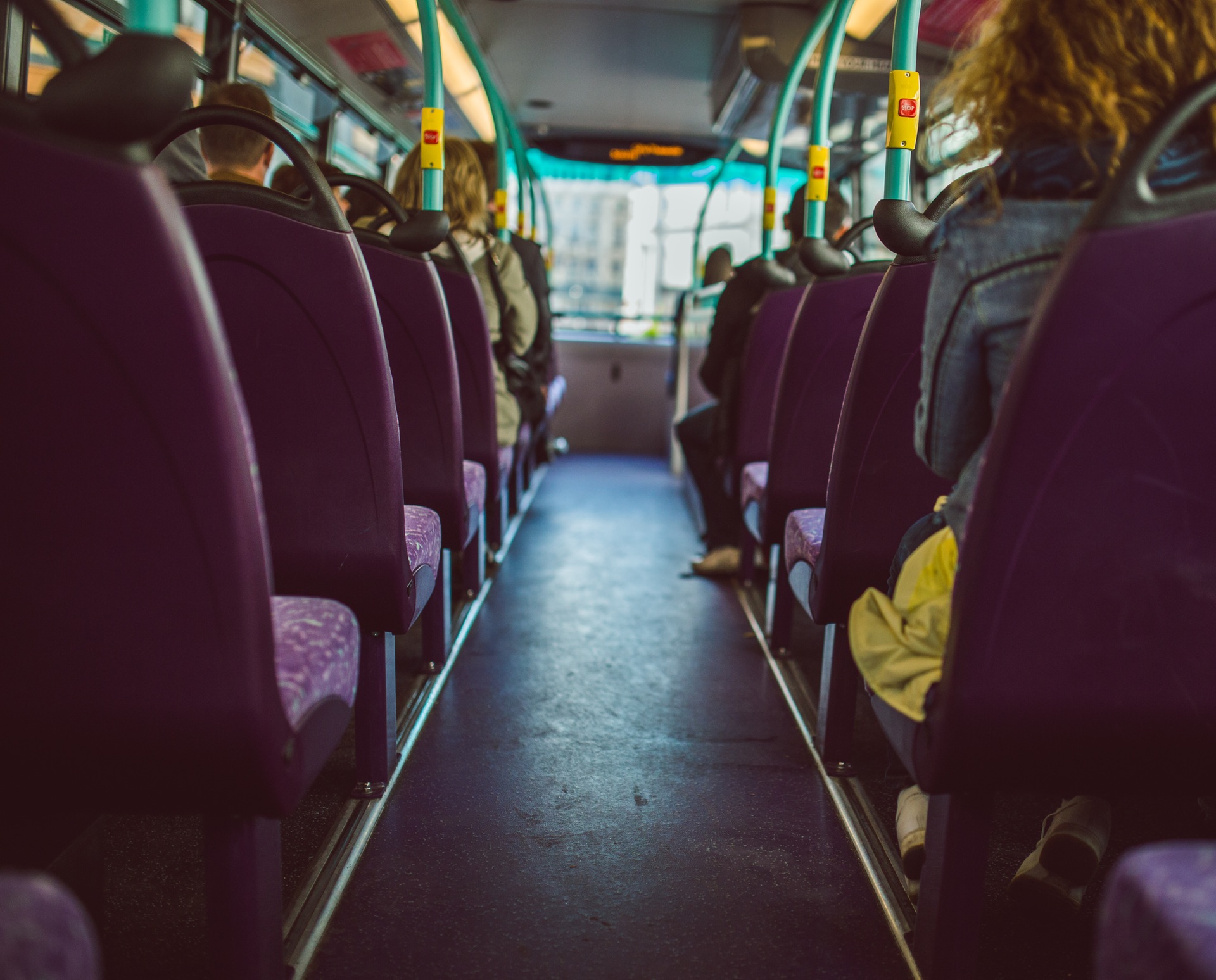 people sitting in a bus, symbolizing the question who is driving your life bus?