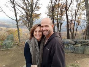 Heather Hundhausen and her Yoga Cowboy Mike, enjoying her divine feminine energy